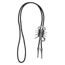 Men Plated Scorpion Bolo Tie Western Cowboy Necktie Novelty Pendant Ornament