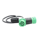 16Pin Male To Female J1939 9 Pin Deutsch Truck Adapter 9 Pin To OBD2 Interf