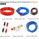 1500W Car Audio Cable Amplifier Install Wiring Kit Cable Audio Subwoofer Po D5J6