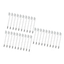30x Chest Pin Brooch Woman In Stainless Steel 7,5 Cm