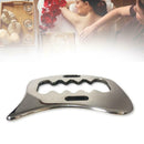 Stainless Steel Guasha Massager Tool Gua Sha Scraping Board Body Spa Mas L0Z2