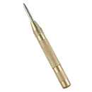 Brass Yellow Automatic Center Punch Spring Loaded Chrome Rivet Screw Auto M