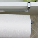 Kitchen Paper Holder Hanger Tissue Roll Towel Rack Bathroom Toilet Sink Doo Q2C3