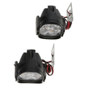 1 Pair DC 9V-85V Motorcycle 6 LED Headlight, Universal Motorcycle Headlight for