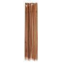 14 Pcs Wooden Crochet Hooks 3mm-10mm Smooth Bamboo Knitting Needles Set Weaving