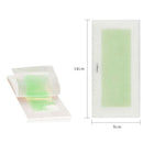 10 x Double Side Hair Removal Cold Wax Strips Paper For Leg Body Facial Hair 3C