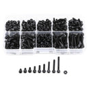 280Pcs Steel Screw Set M3 Hex Bolt Screw Nut Metric Machine Bolts And Nut R