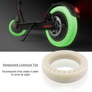 8.5-Inch Fluorescent Honeycomb Rubber Solid Tire Tubeless 1 Piece 8 1/2 For