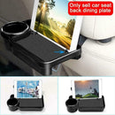 1*Universal Car Rear Back Seat Table Drink Food Cup Set Phone Stand Holder U4Q8