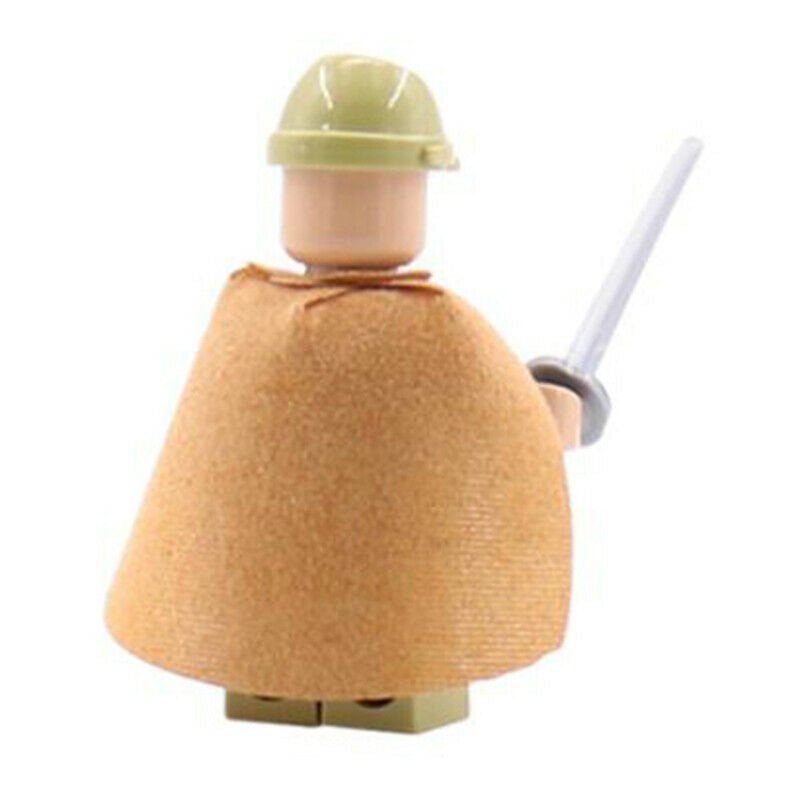 6x Military Building Block Human Parts Cloak Coat Children's Educational ToysJR