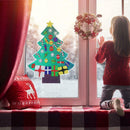 DIY Christmas Tree Diamond Painting Wall Stickers Window Decals Xmas Decor