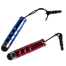 10 in 1 Bundle Mini Capacitive Stylus / Styli Pen - Blue Purple Red Green G