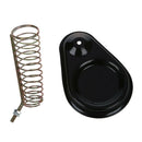 Soldering Solder Iron Metal Stand Holder Black Base S3U7