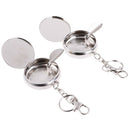 Portable Ashtray Car Cigarette Ashtray Stainless Steel Ashtray with Key ChaME