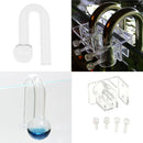 Aquarium Lily Pipe Fixture Clip Holder & CO2 Concentration Indicator Monitor