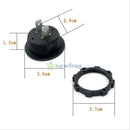 12V Dual USB Port Motorcycle Car Cigarette Lighter Socket Charger