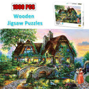 1000 Pieces Jigsaw Puzzles Educational Toys 50*70CM Rural Dusk P8S8