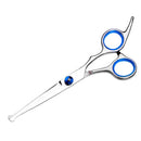 2x 6.7'' Barber Metal Haircutting Thinning Scissors Shears W/ Finger Insert