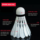 12 Pcs / Lot Badminton Goose Down Badminton Ball Shuttlecock Outdoor Sports