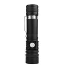 Super Bright 50000LM T6 LED Flashlight Rechargeable Zoom Torch 18650 3 Modes NEW