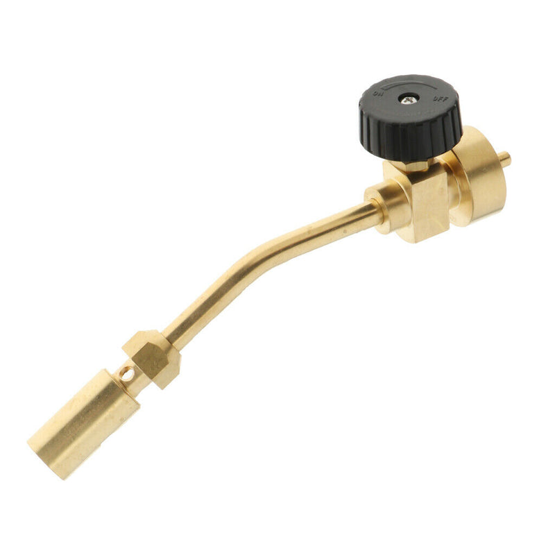 Brass Flame Solder Torch Head, Gas Welding Torch Manual Ignition for Cooking,