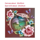 5D Diamond Dolphin Painting DIY Embroidery Cross Stitch Kit Home Gift Decor