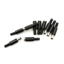 10pcs 5.5x2.1mm DC Power Female Plug Jack+Male Plug Jack Connector Socket ES
