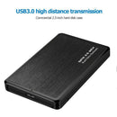 2.5 inch Hard Disk Mobile Case USB 3.0 to SATA HDD SSD Enclosure (Black) A