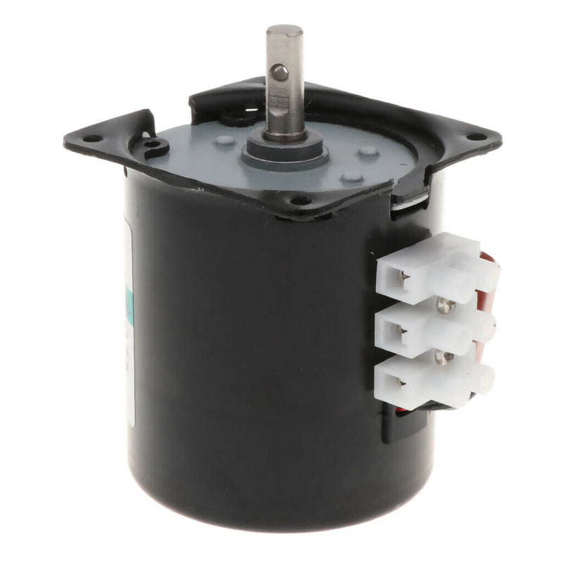 Low Speed AC 220V 28W CW/CCW Micro Permanent Magnet Synchronous Motor 60RPM