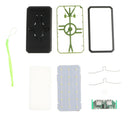 Solar Charger Power Bank 4000mAh Portable Dual USB Charger for Phones Green