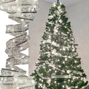 Light String, Waterproof 40 LED Ribbon Lights for Christmas Tree (White) A