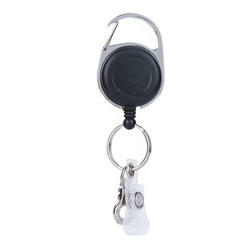 Back Clip Anti-lost Rope Burglar Retractable Keyring Keychains for Camping