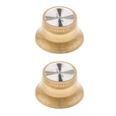 Finest 2x Golden Tone Speed Control Knobs Caps for LP Electric Guitars Parts