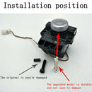 Knob Console Rotary Switch Scroll Shaft Universal for Benz W204 2048709958