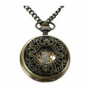 Pocket Watches Pocket Skeleton Mechanical Movement Pocket Watch Unisex