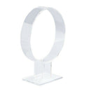 2 pieces Acrylic Headband Holder Hair Band Headgear Display Standard Holder