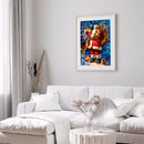 Santa Claus Diamond Painting 5D DIY Full Round Drill Picture Rhinestone Kit