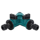 Garden Hose Pipe Splitter Plastic Water Quick Connector Irrigation Tool
