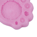 1pc  Flowers Shape Fondant Cake Silicone Mold Biscuits Pastry Mould BX