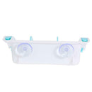 Kitchen Bathroom Sunction Basket Holder Organizer Shelf(Random Color)