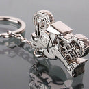 Fashion Men Cool Motorcycle Pendant Alloy Keychain Car Key Ring Key Chain Delu