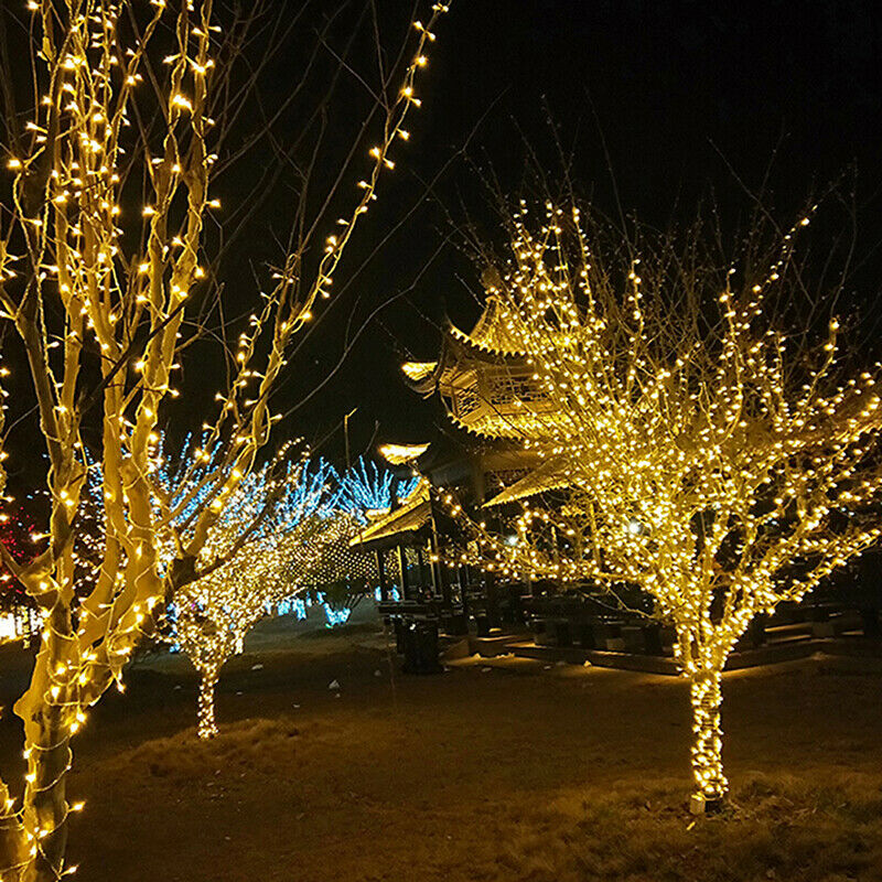 1.5m 10LEDs Gypsophila Lamp Battery Powered  Christmas Party Tree Decorati S3C