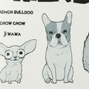 Dog is a friend wall stickers home decor animal wall decals diy mural art   Z