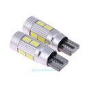 2x T10 194 Show Wide Light W/ Canbus System 5630 10SMD W5W Car Parking Led Lamp