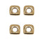 4x Door Pin Guide Trim Panel Locking Knob Button Cover for BMW 5 Series F18 F11