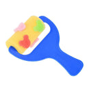 4pcs Sponge Roller Brush Kids Painting Graffiti Brush Early Learning Tool