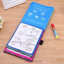 Kids Animals Water Drawing Book + Pen Intimate Coloring Drawing Toys