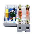 Din Rail Single Phase 2 Wire Electricity Energy Meter 50Hz AC 220V 5(20)A