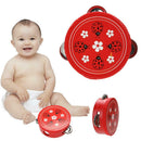 Educational Cartoon Musical Tambourine Beat Instrument Hand Drum Baby Toys