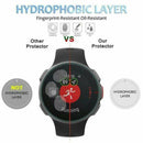 3X Clear Tempered Glass Screen Protectors Film Case For Polar Vantage V/M Watch